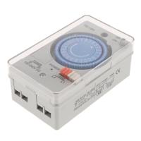 ราคา [TH37] 24 Hour Chronometry Timer Mechanical Time Switch รีเลย์ AC 100-240V Analogue (54156876565)