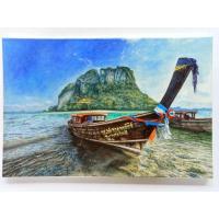 ราคา ภาพวาดทิวทัศน์ทะเล สีน้ำมันบนผ้าใบ 40x60 ซม. (24265423602)