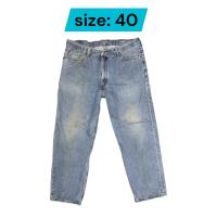 ราคา กางเกงยีนส์ ลีวาย 550 เอว40 ยาว 42 ขา 8.5 มือสอง รหัสs40 (45756943555)