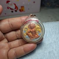 ราคา จตุคามรามเทพเนื้อผงพร้อมกรอบขนาดกำลังแขวน (53757027494)