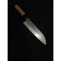 ราคา มีดญี่ปุ่นมือสอง Akari Santoku 175mm. (55956233752)