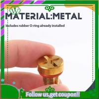 ราคา AC34-17111712788 Radiator Overflow Coolant Expansion Tank Bleeder Screw Gold For BMW E36 E39 E46 Et (53956592561)