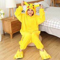 ราคา Kigurumi ชุดนอน ชุดคอสเพลย์ การ์ตูนสัตว์ ยีราฟ แพนด้า ปิกาจู ผ้าสักหลาด (21177176656)