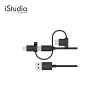 ราคา BELKIN Micro USB, Lightning And USB-C Charge Cable 1.2m สายชาร์จที่ตอบสนองทุกการใช้งาน By iStudio (6329453164)