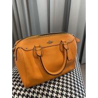 ราคา COACH ทรงหมอน แท้100% (มือสองขอคนรับได้)MINI BENNETT SATCHEL IN  CROSSGRAIN LEATHER (10609024127)
