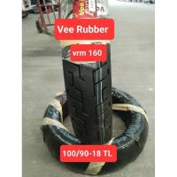 ราคา ยางนอกมอเตอร์ไซค์ ขนาด 100/90-18 ยี่ห้อ Vee Rubber vrm160 ยางใหม่ TL (25963694349)