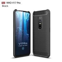 ราคา VIVO V17 Pro Case เกราะกันกระแทกคาร์บอนไฟเบอร์ซิลิโคน TPU Soft Case Cover VIVO V17 Pro V 17 V17Pro Casing (27424170877)