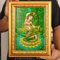 ราคา กรอบรูป พระแม่ธรณีบีบมวยผม กรอบขนาด 28.5x37.0เซนติเมตร ความมั่นคง เสริมโชคลาภ คุ้มครองภัย 03 (50153032313)