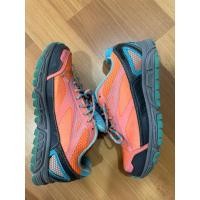 ราคา รองเท้าผ้าใบ asics gel สีส้ม มือสอง (19079130814)