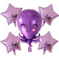 ราคา ชุดลูกโป่งฟอยล์ธีมสัตว์ทะเล 5 ชิ้น ปลาหมึก ปลาหมึก ปู ม้าน้ํา ปลากู ตกแต่งงานวันเกิด สุขสันต์วันเกิด ดาว บอลลูนจัมโบ้ ปลาหมึกยักษ์ โลกทะเล สัตว์ (48656696036)