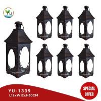 ราคา ตะเกียง Lantern รหัส 1339 สำหรับเทียนทีไลท์ เทียนก้อน ใช้ตกแต่งสถานที่ คาเฟ่ โรงแรม รีสอร์ท ร้านสปา พร็อพถ่ายรูป (28151734675)