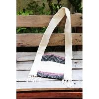 ราคา ย่ามขนาดใหญ่สีขาวมุกสีดำขอบแดงตรงปากกระเป๋าและก้นกระเป๋า (25236528285)