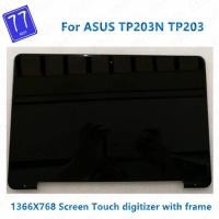ราคา Original 11.6 inch LCD replacement For ASUS TP203N TP203 TP203M LCD display touch screen assembly EDP 30PIN 1366*768 (20444351443)