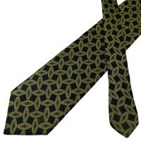 ราคา เนคไท Dunhill Silk Black Geometric England เนคไทแบรนด์เนม ของแท้ (40261065970)