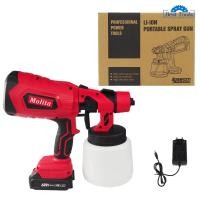 ราคา Molita กาพ่นสีไร้สาย เครื่องพ่นสี 68V แบตเตอรี่ 1 ก้อน กาพ่นสีแบตเตอรี่ เครื่องพ่นสีรถ กาพ่นสีไฟฟ้า (15096216925)