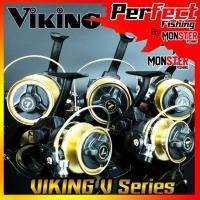 ราคา รอกตกปลา รอกสปินนิ่ง VIKING V SERIES BLACK GOLD ( แถมฟรี จาระบี VIKING REEL LUBE) (18756315599)