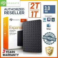 ราคา ฮาร์ดไดรฟ์ภายนอก Seagate Plus Slim 1TB 2TB สําหรับ Mac และ Windows Portable USB 3.0 External HDD (29220837951)