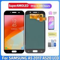 ราคา หน้าจอ Super AMOLED สําหรับ Samsung Galaxy A5 2017 A520 จอแสดงผล LCD Touch Screen Digitizer Assembly สําหรับ Samsung A520 A520F จอแสดงผล (50305964218)