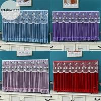 ราคา Attainwin 32 นิ้ว 42 นิ้วทีวีฝุ่นปักลูกไม้บาง LCD TV ฝาครอบป้องกันติดผนังหน้าจอทีวี Monitor ผ้า th (55402716093)