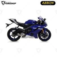 ราคา ท่อสูตร/ท่อแต่ง/ท่อไอเสีย Arrow Slip on MotoGp : for Yamaha Yzf R6 2017-2020 All new!! (40258662779)