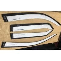 ราคา กันสาดรถ Toyota Fortuner 2015-2021 สีขาวขอบดำ (3210489394)