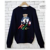 ราคา POLO RALPH LAUREN POLO BEAR COTTON-BLEND SWEATER #ของแท้100% (25107038617)
