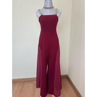 ราคา จั้มสูทสีแดง สายโซ่ทองเซกซี่(มือสอง) (48905366778)