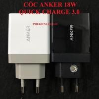 ราคา เครื่องชาร์จ Anker 1-Port 18w, Quick Charge 3.0 (พร้อม PowerIQ) (43963510779)