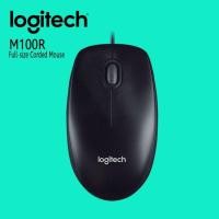 ราคา เมาส์ออฟติคัล สีดำ Logitech M100R (26587094220)