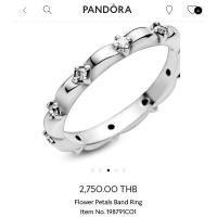 ราคา แหวน Pandora แพนดอร่าแท้100% ไซส์58 ใหม่ (9106900067)