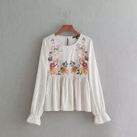 ราคา เสื้อแขนยาวสกรีนลายดอก (655648138)