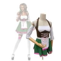 ราคา LJ8010 ชุดบาวาเรียน สาวเชียร์เบียร์ (Women German Oktoberfest Costumes) ด่วนมีส่งGrabค่า (40028494259)
