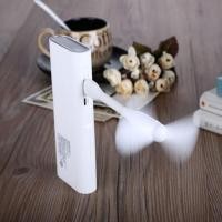 ราคา พัดลมพกพา Mini USB Fan พัดลมอเนกประสงค์ พกพาสะดวก Sale สีดำ (266417932)