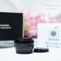 ราคา เลนส์ FUJIFILM Fujinon XF 18 f2 มีกล่อง สี Black เลนส์สวย (NO.495) (11318541731)