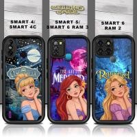 ราคา ปลอก Hp สําหรับ INFINIX SMART 4 / 4C / 5 / 6 RAM3 / 6 RAM2 กรณี Handphone วัสดุ Silicon Glossy กล้องปกป้อง PRINCESS (53407005135)