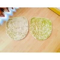 ราคา ขายเหมา!! 2 ชิ้น (แยกขายได้) ผ้าคลุมฝารองนั่งชักโครก สีเขียวทอลายวินเทจ ยี่ห้อ UCHINO MAT GALLERY มือสองสภาพดี เกาหลีแท้ (23232472731)
