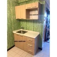 ราคา ชุดครัวขนาด120cmและตู้แขวนท็อปหินแกรนิตขาว(หินเทียม) (24536942467)