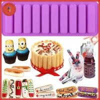 ราคา แม่พิมพ์สี่เหลี่ยมผืนผ้ายาว 10 หลุม เลดี้ฟิงเกอร์ ขนาด 15 กรัม สำหรับทำสบู่ ทำเทียนหอม ช็อคโกแลต คาราเมล น้ําแข็ง เยลลี่ (49803876971)