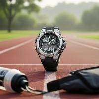 ราคา นาฬิกาข้อมือผู้ชายสไตล์เท่ เข็มเรืองแสง แสดงได้ทั้งแบบเข็มและดิจิทัล พร้อมฟังก์ชันหลากหลาย (44328639331)
