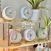 ราคา [พร้อมส่ง] Jnihouse : นาฬิกาสีพาสเทล นาฬิกาตั้งโต๊ะ (Pastel Clock) (23846150879)