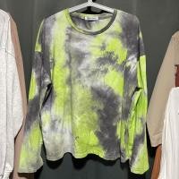 ราคา High School เสื้อแขนยาว สีมัดย้อม เขียวนีออน (22416110649)