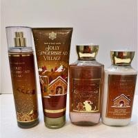 ราคา ของแท้100% Bath & Body Works Jolly Gingerbread Village Daily Nourishing Body Lotion (25672126080)