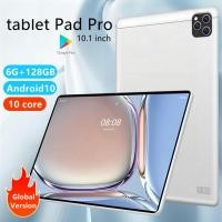 ราคา 2022 Tablet Android 10.0 6GB RAM 128GB ROM Tablet 10.1 Inch Tablets 10 Core Tablet Dual Wifi GPS Tablets PC (19443052723)