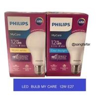 ราคา Philips หลอดไฟฟิลิปส์ LED Bulb MyCare 12W E27 ถนอมสายตา สว่างสุดๆ (29413417313)