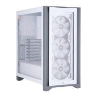 ราคา CASE CORSAIR ICUE 4000X RGB TEMPERED GLASS (WHITE) (22250970319)