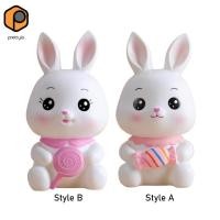 ราคา [สวย] กระต่ายรูปแกะสลักน่ารักป่นปี้ทนตารางตกแต่งกระปุกออมสินขวดประหยัดเงินกระต่ายขวดประหยัดสําหรับเด็กของขวัญวันเกิด (40777855122)