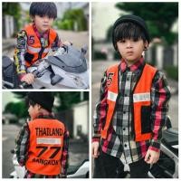 ราคา (pp)เสื้อกั๊กวินมอเตอร์ไซค์ ชุดอาชีพเด็ก (6993849486)