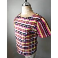 ราคา เสื้อ ผ้าฝ้าย ผ้าทอมือ ลายผ้าขาวม้า Hand woven indigo cloth อัดผ้ากาวทั้งตัว มีของในไทย จัดส่งเร็ว มีเก็บเงินปลายทาง (14208178005)