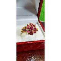 ราคา แหวนทับทิมสยามแท้สีสวย (20471815412)