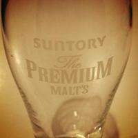 ราคา แก้วเบียร์ Suntory Premium สกรีนสีขาว (272508254)